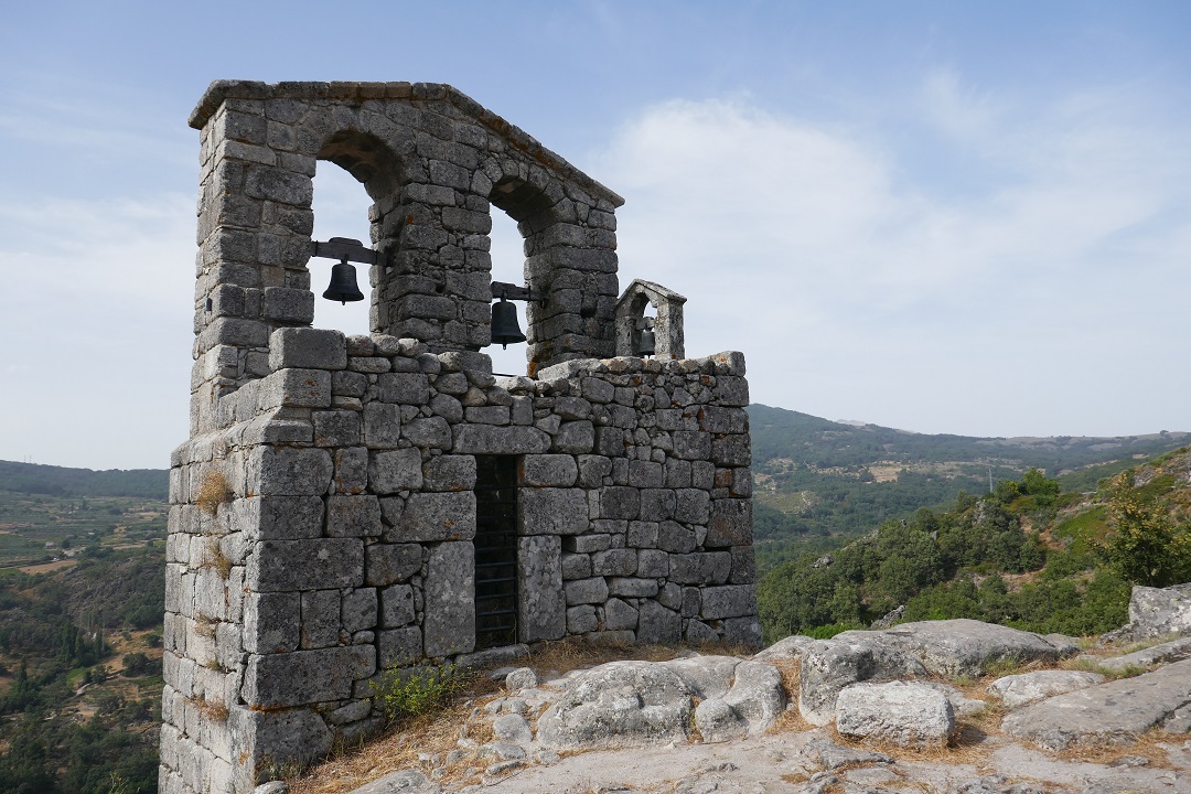 Bell gable near Castillo de Trevejo