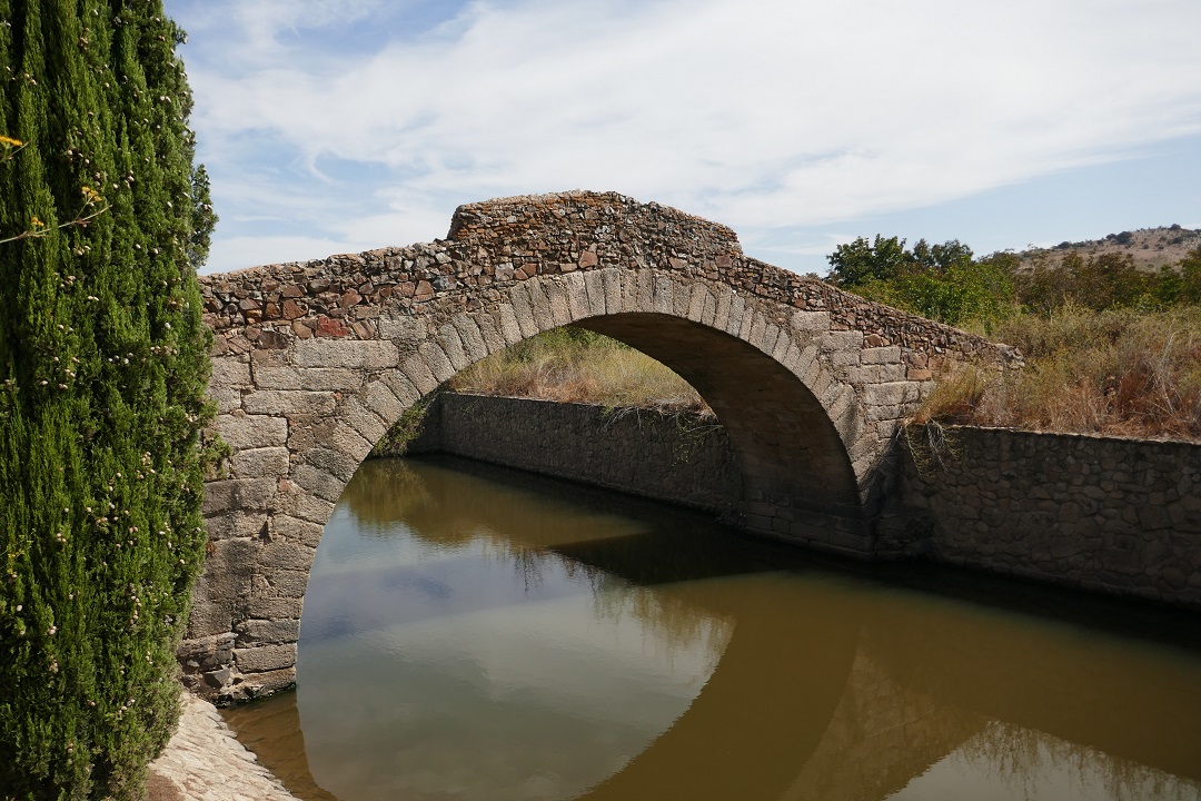 puente romano de cagánchez, medellín
