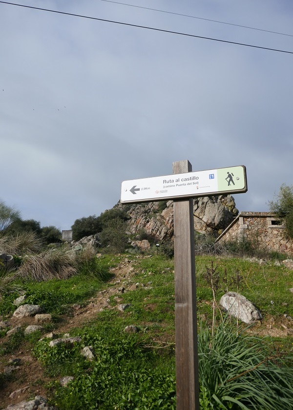 Ruta al castillo de Alange (camino Puerta del Sol)