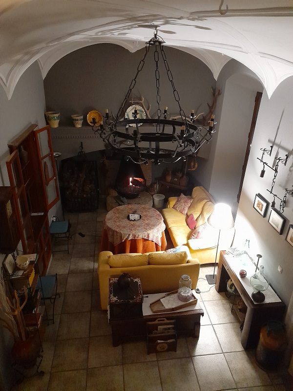 Casa Rural El Águila, Montemolín_living room