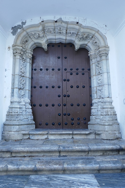 Iglesia de Santa María Magdalena, Olivenza_side door