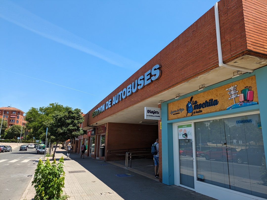 Cáceres bus station