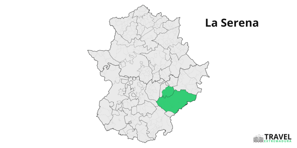 La Serena area map