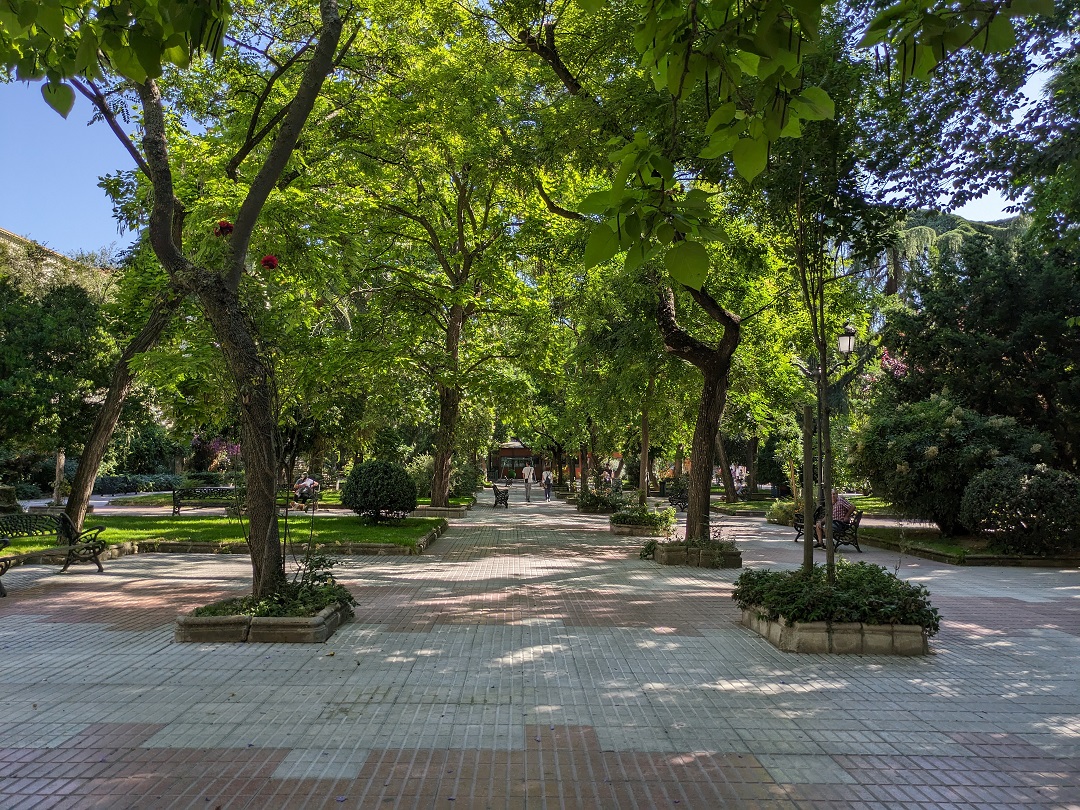 Paseo de Cánovas, Cáceres