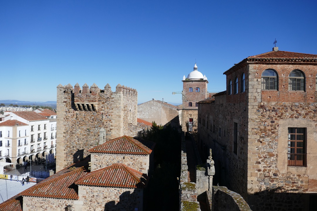 Sights in Cáceres