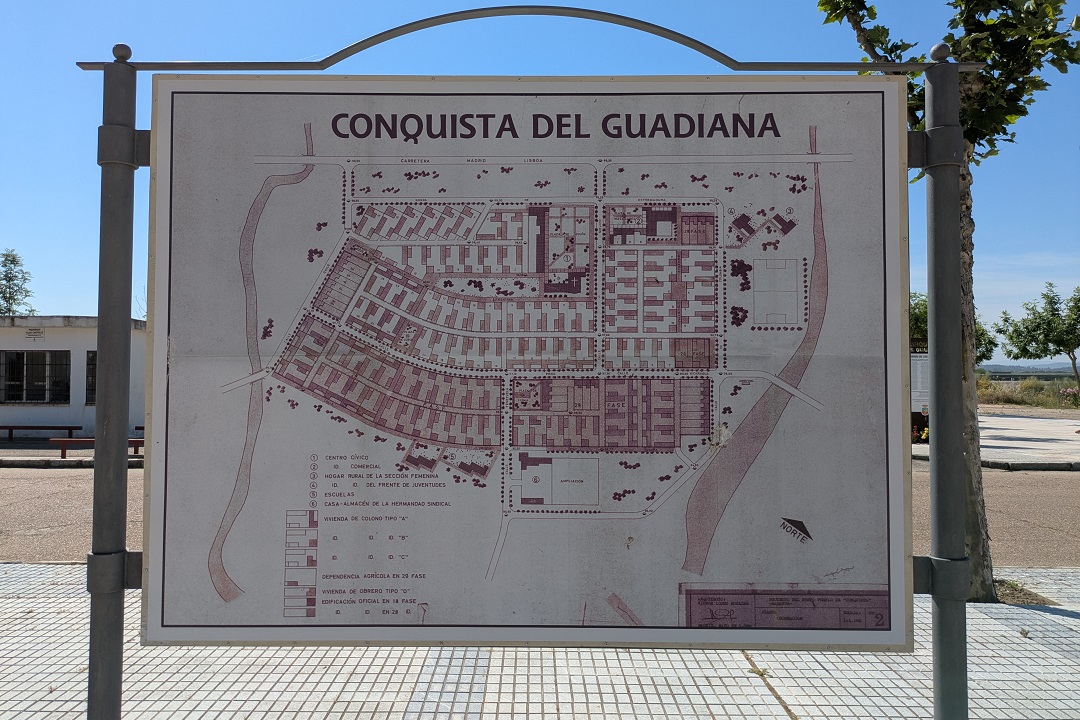 Colonisation villages_houses_Conquista del Guadiana