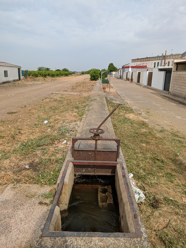 Colonisation villages_irrigation channel in Entrerríos