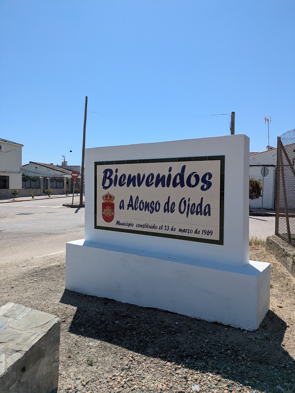 Colonisation villages_name_Alonso de Ojeda