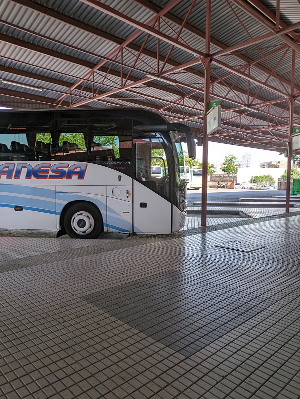 Badajoz bus station_inside