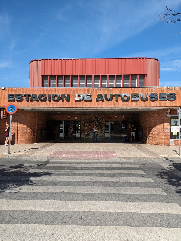 Badajoz bus station_outside