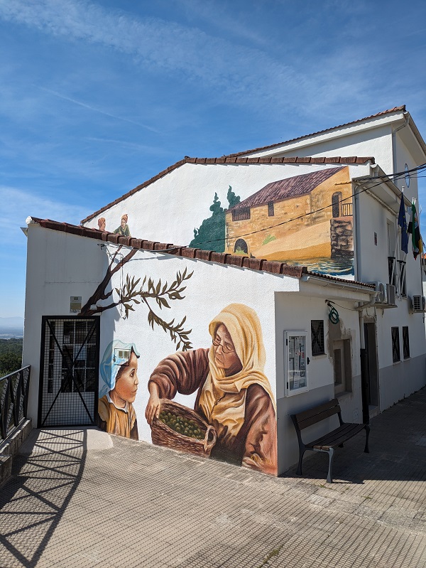 Viandar de la Vera, mural