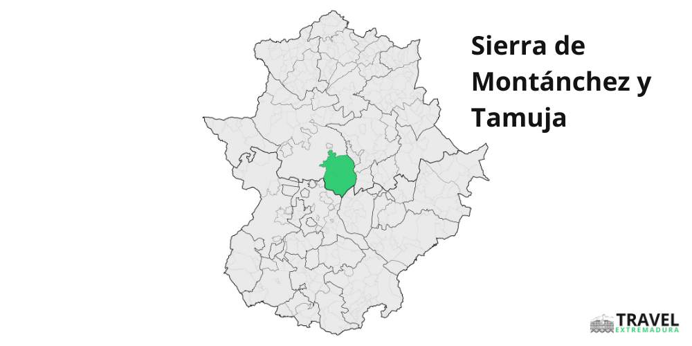 7. Sierra de Montánchez y Tamuja_area map_h