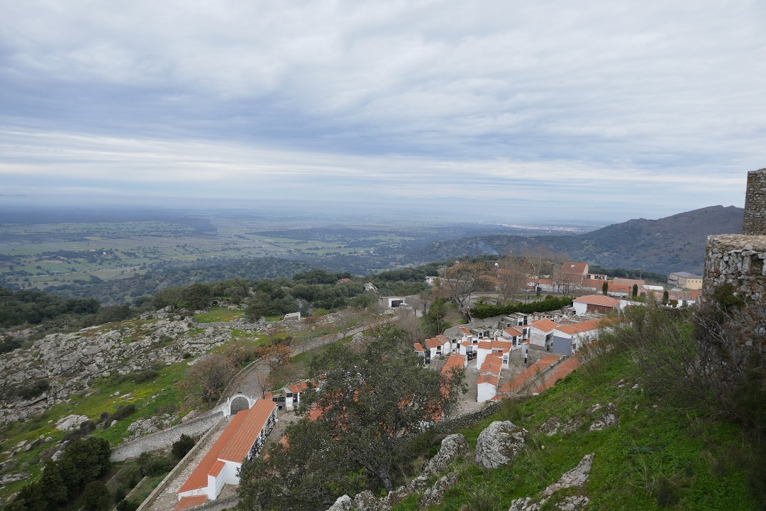 Castillo de Montánchez_views to the north