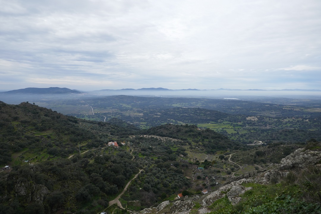 Castillo de Montánchez_views to the west