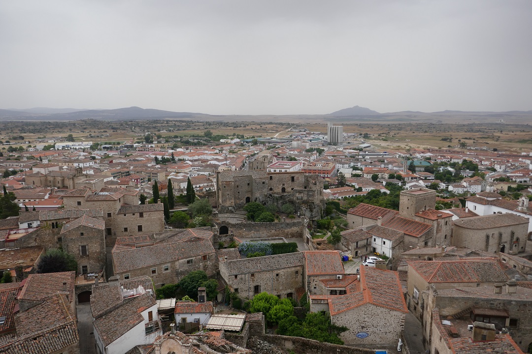 A-5 road through Extremadura_Trujillo