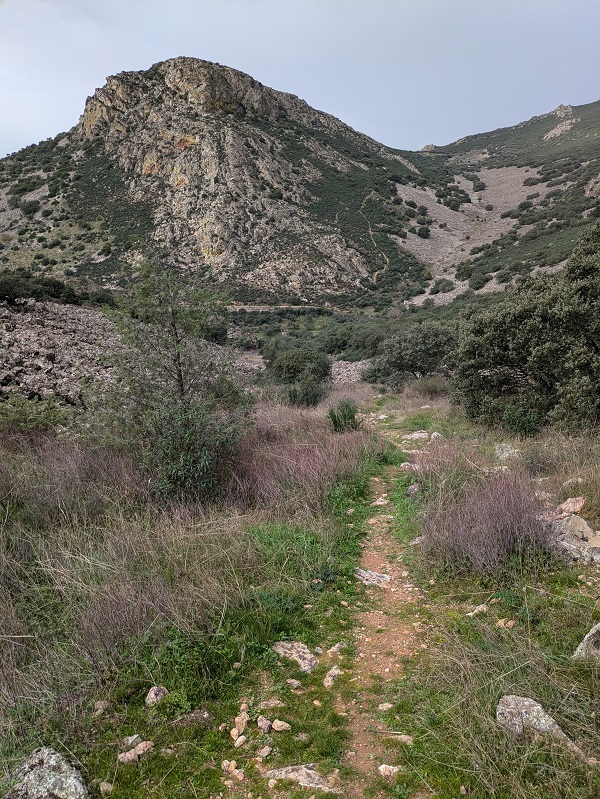 Ruta de los Escalones, Hornachos_downhill_2