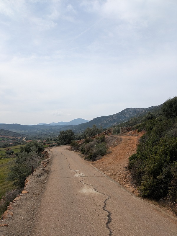 Capilla_paved road southbound diversion Capilla_paved road southbound diversion