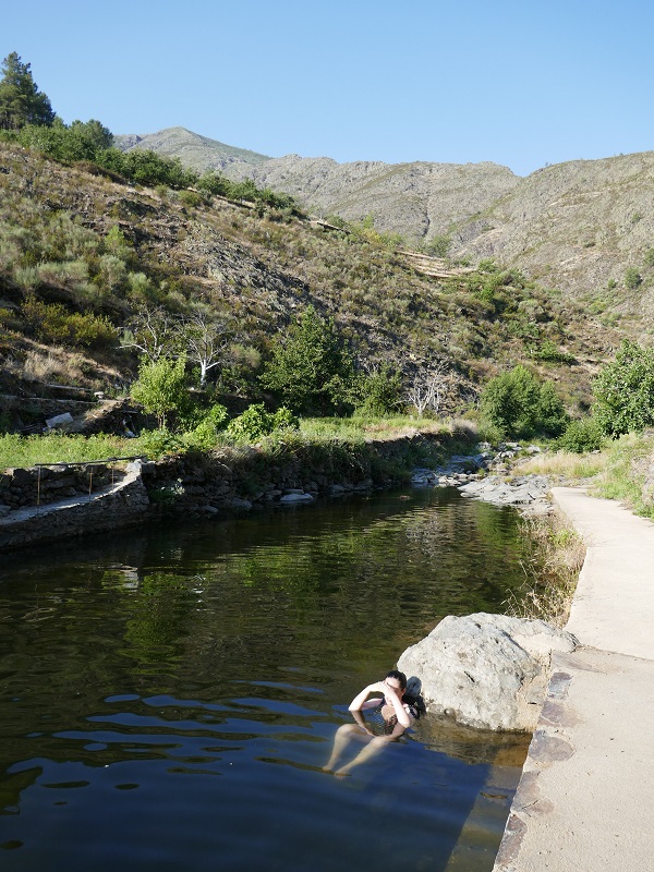 Extremadura in summer_wild swimming in Huetre Extremadura in summer_wild swimming in Huetre