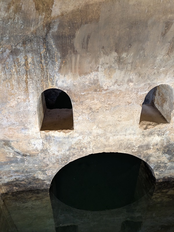 Castillo de Capilla_cistern Castillo de Capilla_cistern