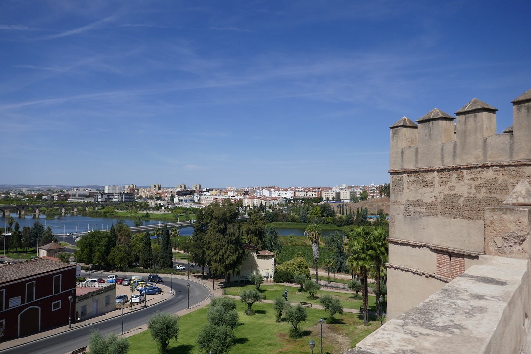 Badajoz_citadel view Badajoz_citadel view