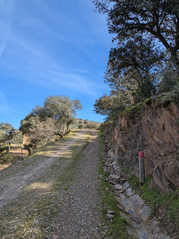 Monfragüe_red route Monfragüe_red route