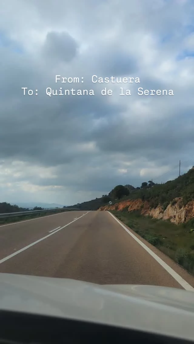 Driving from Castuera to Quintana de la Serena (Badajoz province).

✅Follow @travelextremadura for more Extremadura, Spain road trip inspiration.

#travelextremadura #castuera #quintanadelaserena #roadtrip #spaintrip